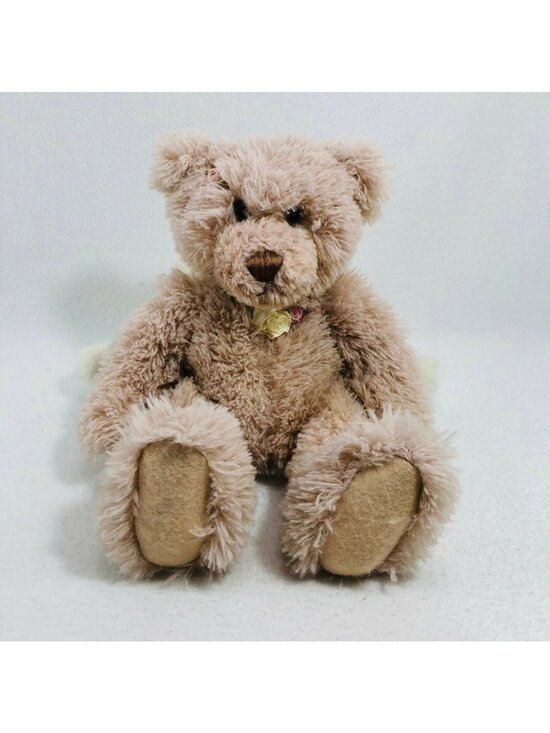 First & Main Other - First Main Angel Wing Bear Plush Toy Guardian Girl Women Pink Flower Cuddle Kid